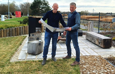 Budování nové ukázkové zahrady v showroomu Impregnace Soběslav – spolupráce s ateliérem Flera pokračuje