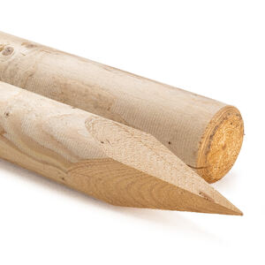 Kůl Smrk/borovice, průměr 80 mm, délka 1500 mm, neimpregnovaný Kůl Smrk/borovice, průměr 80 mm, délka 1500 mm, neimpregnovaný