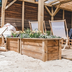 Nadzemní záhon Teraso - 43x200x100 cm Nadzemní záhon Teraso - 43x200x100 cm