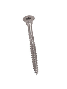Nerezové vruty pro terasy a fasády RAPI-TEC TERASO, 5x60 mm, drážka T25, kalený nerez, balení 200 ks Nerezové vruty pro terasy a fasády RAPI-TEC TERASO, 5x60 mm, drážka T25, kalený nerez, balení 200 ks