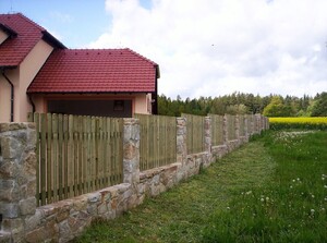 Plotové prkno Borovice - rovné, 20x140x1500 mm, impregnované Plotové prkno Borovice - rovné, 20x140x1500 mm, impregnované