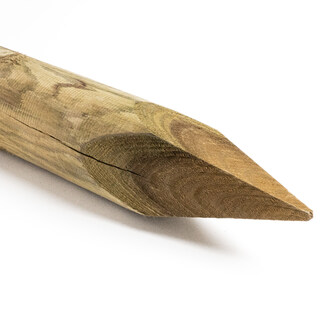 Kůl Smrk/borovice, průměr 80 mm, délka 1800 mm, impregnovaný Kůl Smrk/borovice, průměr 80 mm, délka 1800 mm, impregnovaný