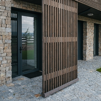 Obkladový hranol KI - odstín šedá Obkladový hranol KI - odstín šedá