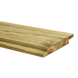 Palubka venkovní Vertikal, borovice, 19x140x3000 mm, impregnovaná Palubka venkovní Vertikal, borovice, 19x140x3000 mm, impregnovaná