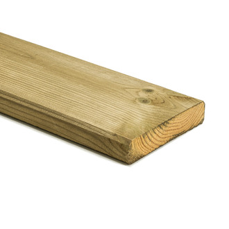 Prkno hoblované Borovice, 20x140x4000 mm, impregnované Prkno hoblované Borovice, 20x140x4000 mm, impregnované