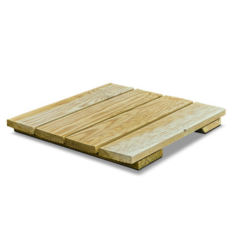 Terasová dlažba TERASO 540x540 mm, smrk, impregnovaná Terasová dlažba TERASO 540x540 mm, smrk, impregnovaná